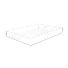 Wholesale Rectangle 12x16 clear acrylic tray,acrylic organizer tray